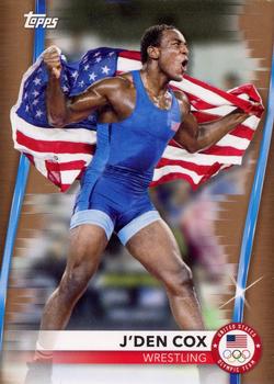 2021 Topps U.S. Olympic & Paralympic Team & Hopefuls - Bronze #14 J'den Cox Front
