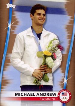 2021 Topps U.S. Olympic & Paralympic Team & Hopefuls - Bronze #25 Michael Andrew Front