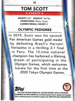 2021 Topps U.S. Olympic & Paralympic Team & Hopefuls - Bronze #50 Tom Scott Back