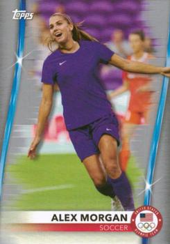 2021 Topps U.S. Olympic & Paralympic Team & Hopefuls - Silver #21 Alex Morgan Front