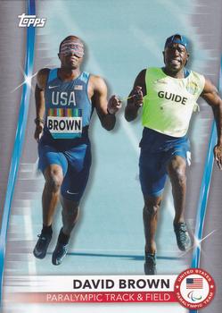 2021 Topps U.S. Olympic & Paralympic Team & Hopefuls - Silver #62 David Brown Front