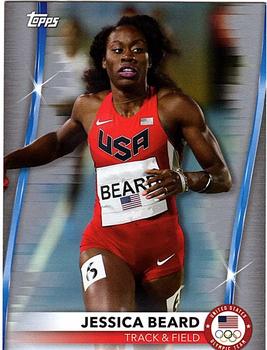 2021 Topps U.S. Olympic & Paralympic Team & Hopefuls - Silver #66 Jessica Beard Front