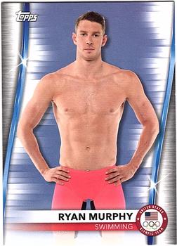 2021 Topps U.S. Olympic & Paralympic Team & Hopefuls - Silver #76 Ryan Murphy Front