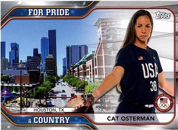 2021 Topps U.S. Olympic & Paralympic Team & Hopefuls - For Pride and Country #PC-2 Cat Osterman Front