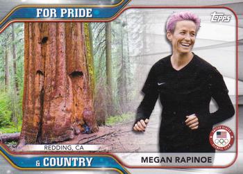2021 Topps U.S. Olympic & Paralympic Team & Hopefuls - For Pride and Country #PC-6 Megan Rapinoe Front