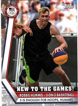 2021 Topps U.S. Olympic & Paralympic Team & Hopefuls - New to the Games #NG-RH Robbie Hummel Front