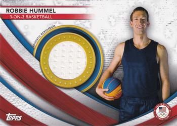 2021 Topps U.S. Olympic & Paralympic Team & Hopefuls - Team USA Memorabilia Pieces #USAM-RH Robbie Hummel Front