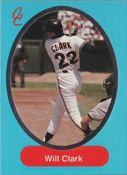 1993 Collectors' Chronicle - Silver #10 Will Clark Front
