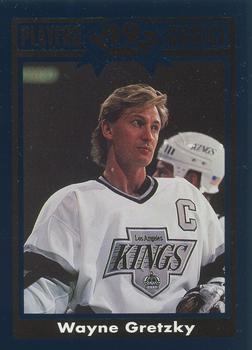 1992 Cartwrights Players Choice - Blue Foil #10 Wayne Gretzky Front