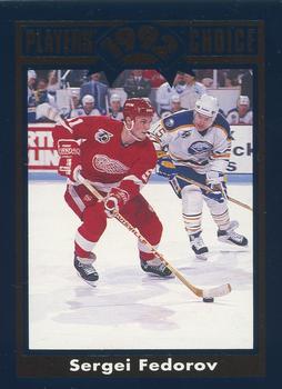 1992 Cartwrights Players Choice - Blue Foil #11 Sergei Fedorov Front