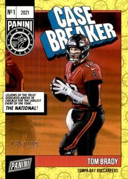 2021 Panini The National Convention Case Breaker #CB1 Tom Brady Front