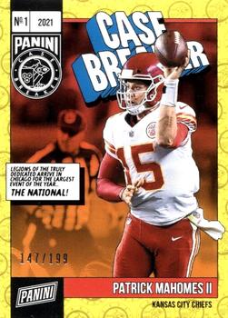 2021 Panini The National Convention Case Breaker #CB2 Patrick Mahomes II Front