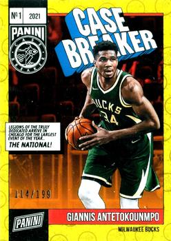 2021 Panini The National Convention Case Breaker #CB15 Giannis Antetokounmpo Front
