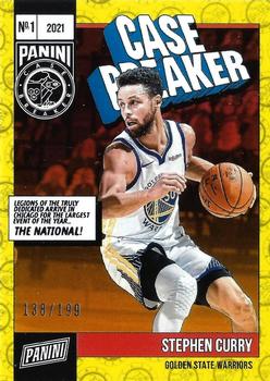 2021 Panini The National Convention Case Breaker #CB16 Stephen Curry Front