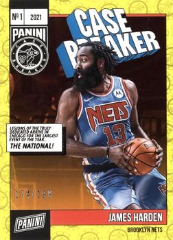 2021 Panini The National Convention Case Breaker #CB17 James Harden Front