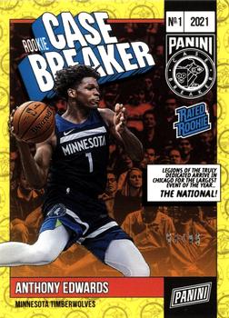 2021 Panini The National Convention Case Breaker - Rookies #CB-RC2 Anthony Edwards Front