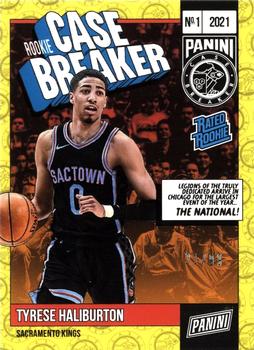 2021 Panini The National Convention Case Breaker - Rookies #CB-RC3 Tyrese Haliburton Front