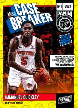 2021 Panini The National Convention Case Breaker - Rookies #CB-RC4 Immanuel Quickley Front
