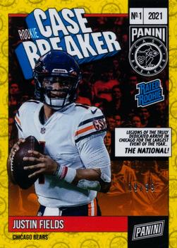 2021 Panini The National Convention Case Breaker - Rookies #CB-RC10 Justin Fields Front