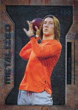 2021 SkyBox Metal Universe Champions #150 Trevor Lawrence Front