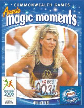 2006 Peters Commonwealth Games Aussie Magic Moments #14 Jane Flemming Front