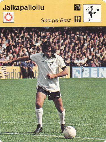 1978 Sportscaster Series 15 Finnish #15-358 George Best Front