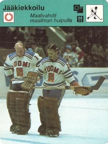 1978 Sportscaster Series 16 Finnish #16-364 Maalivahdit maailman huipulla Front