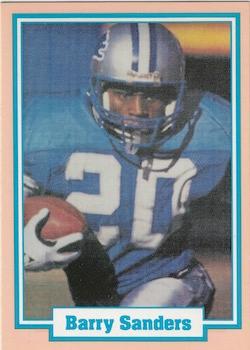 1990 Premier Sports Stars Limited Edition (unlicensed) #NNO Barry Sanders Front