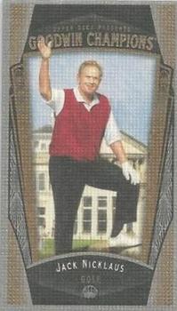 2015 Upper Deck Goodwin Champions - Mini Canvas Blank Backs #NNO Jack Nicklaus Front