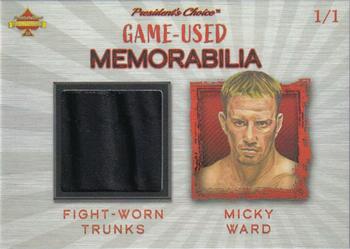 2021 President's Choice Solitaire 2.0 - Game-Used Memorabilia Red #NNO Micky Ward Front