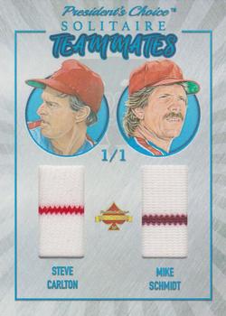 2021 President's Choice Solitaire 2.0 - Teammates #NNO Steve Carlton / Mike Schmidt Front