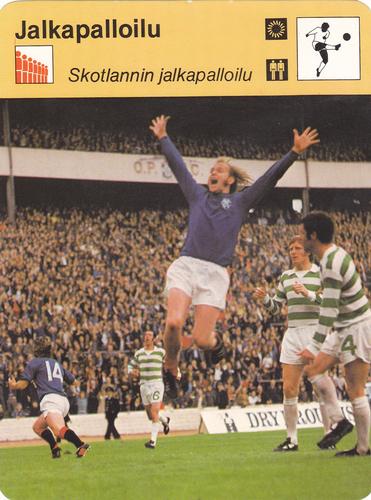 1978 Sportscaster Series 27 Finnish #27-638 Skotlannin jalkapalloilu Front