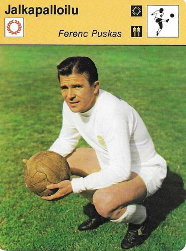 1978 Sportscaster Series 29 Finnish #29-676 Ferenc Puskas Front