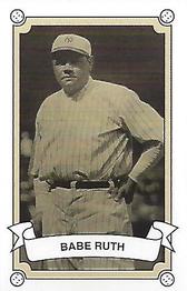1991 Allan Kaye's Sports Cards News Magazine - Tobacco-Sized Cards 1991-92 #55 Babe Ruth Front