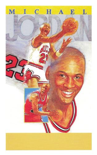 1991 Allan Kaye's Sports Cards News Magazine - Postcards 1991-92 (Portraits) #2 Michael Jordan Front