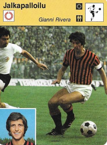 1978 Sportscaster Series 31 Finnish #31-737 Gianni Rivera Front