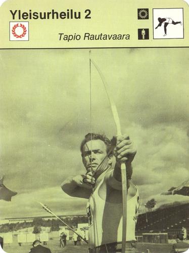 1978 Sportscaster Series 36 Finnish #36-846 Tapio Rautavaara Front