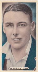1935 Ardath Cork Cricket, Tennis & Golf Celebrities #20 Maurice Tate Front