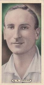 1935 Ardath Cork Cricket, Tennis & Golf Celebrities #22 Douglas Jardine Front
