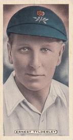 1935 Ardath Cork Cricket, Tennis & Golf Celebrities #23 Ernest Tyldesley Front
