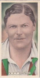 1935 Ardath Cork Cricket, Tennis & Golf Celebrities #28 Percy Chapman Front