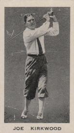 1932 Godfrey Phillips Australian Sporting Celebrities #7 Joe Kirkwood Front