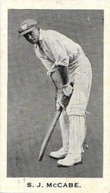1932 Godfrey Phillips Australian Sporting Celebrities #33 Stan McCabe Front