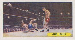 1957 Sweetule Products Famous Sports Records (Blue Back) #21 Joe Louis Front