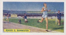 1957 Sweetule Products Famous Sports Records (Black Back) #1 Roger G. Bannister Front