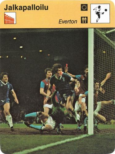 1979 Sportscaster Series 50 Finnish #50-1181 Everton Front