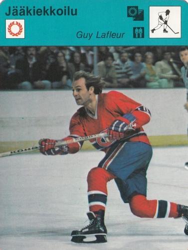 1979 Sportscaster Series 57 Finnish #57-1356 Guy Lafleur Front