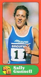 1997 K the B British Sports Personalities #NNO Sally Gunnell Front