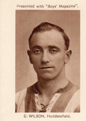 1923 Boys' Magazine Footballers and Sportsmen #NNO Charlie Wilson Front