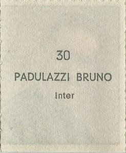 1951 Editrice Didasco Albosport #30 Bruno Padulazzi Back